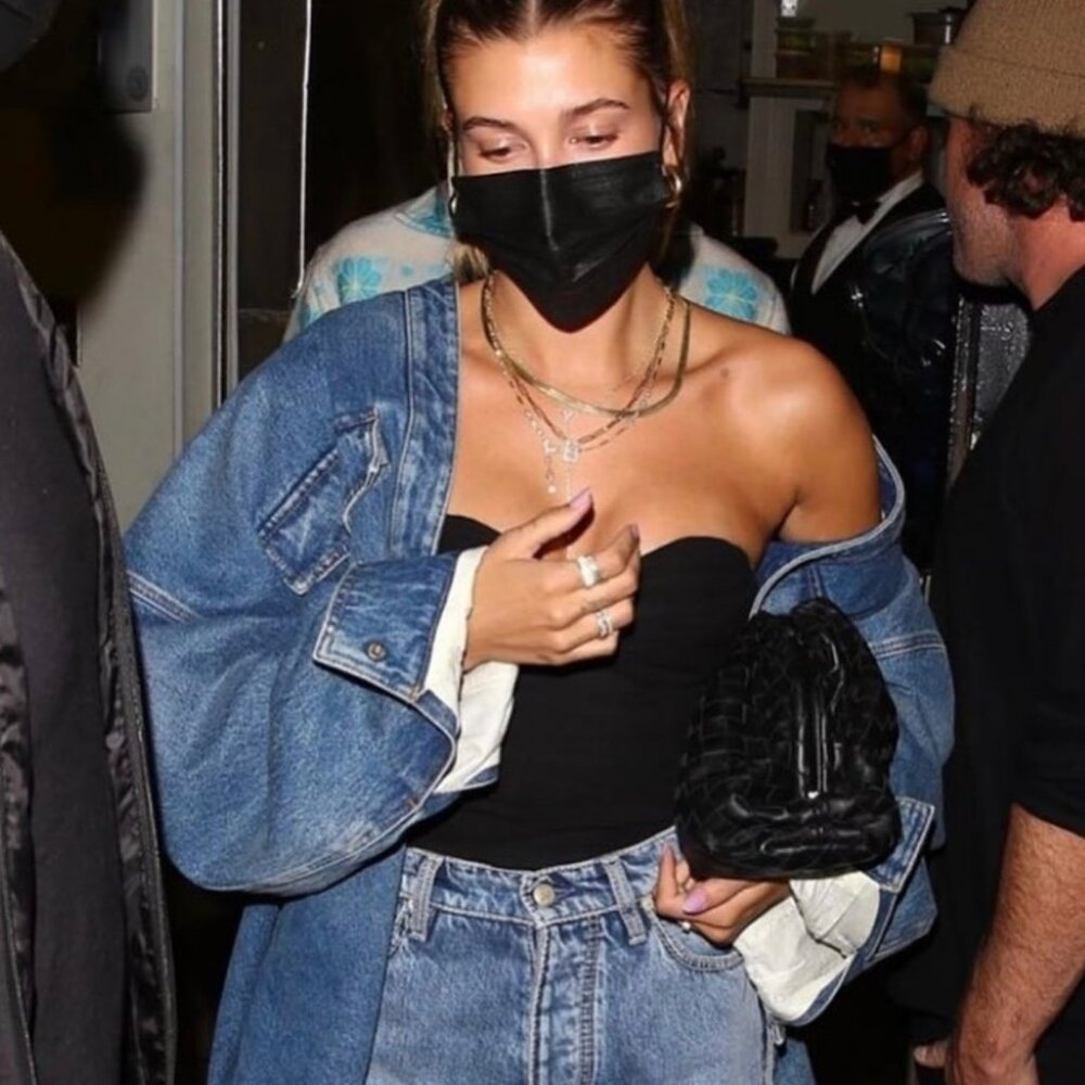 Authentic SHAY infinity lariat Y-drop necklace as seen on Hailey Bieber - Picture 9 of 10